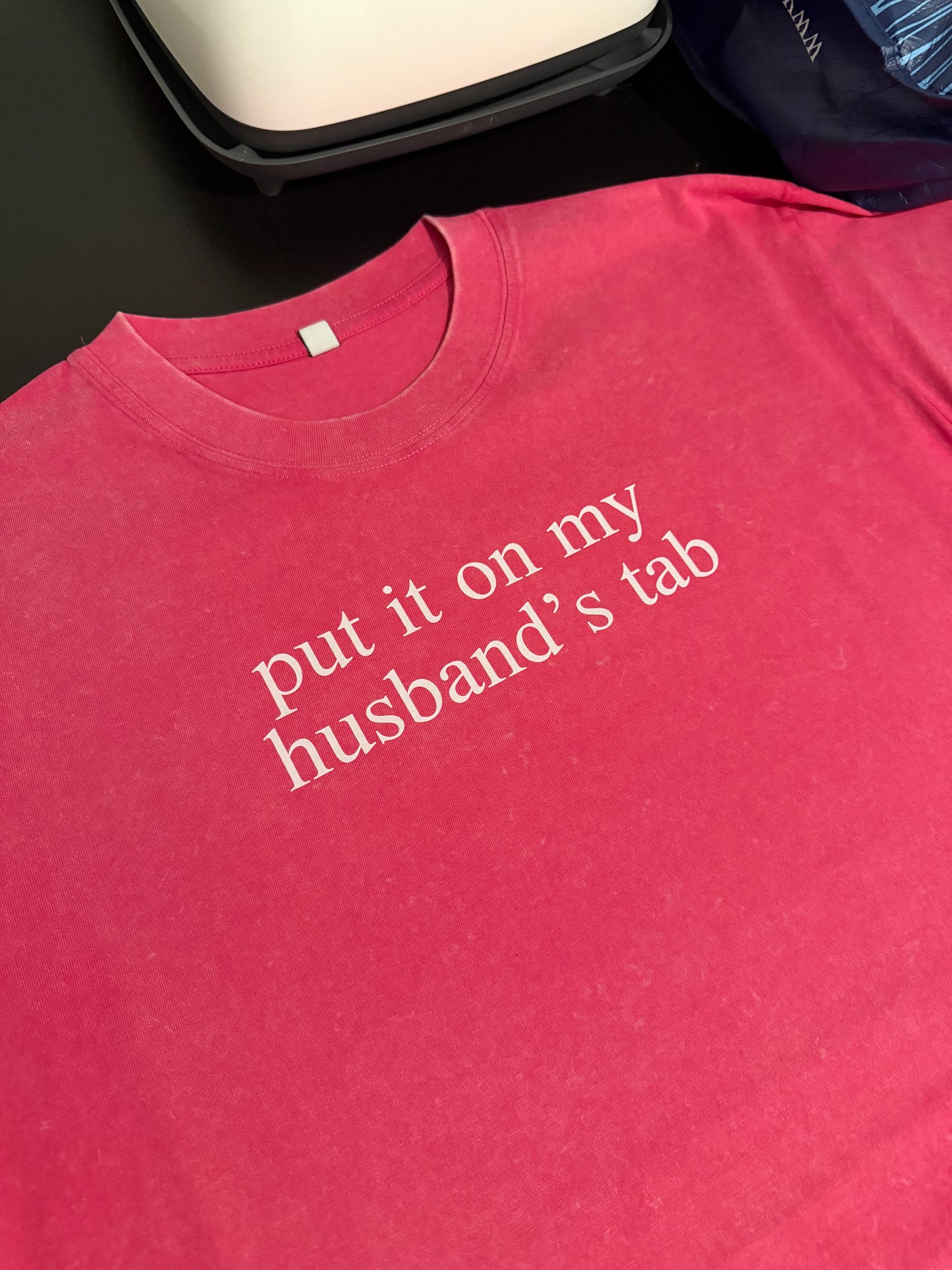 “Put it on My Husband’s Tab”